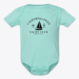 California Pines California Yacht Club Baby Onesie