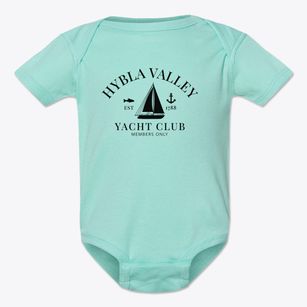 Hybla Valley Virginia Yacht Club Baby Onesie