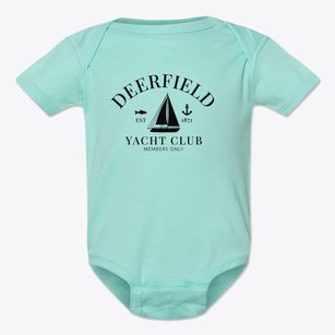 Deerfield Missouri Yacht Club Baby Onesie
