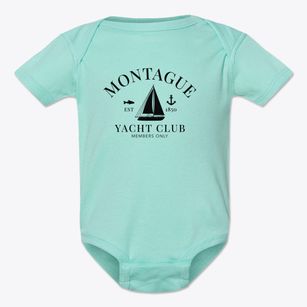 Montague New York Yacht Club Baby Onesie