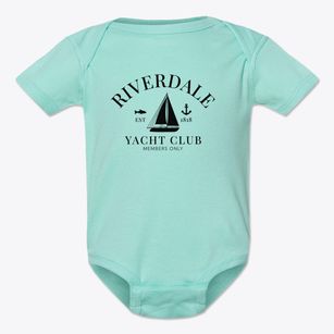 Riverdale Illinois Yacht Club Baby Onesie