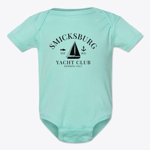 Smicksburg Pennsylvania Yacht Club Baby Onesie