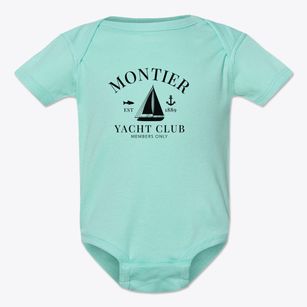 Montier Missouri Yacht Club Baby Onesie