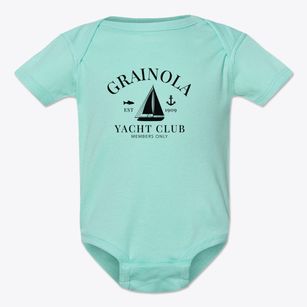 Grainola Oklahoma Yacht Club Baby Onesie