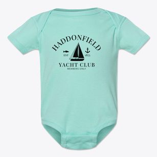 Haddonfield New Jersey Yacht Club Baby Onesie