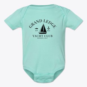 Grand Ledge Michigan Yacht Club Baby Onesie