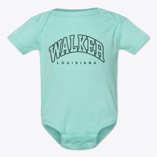 Walker Louisiana Inline Baby Onesie