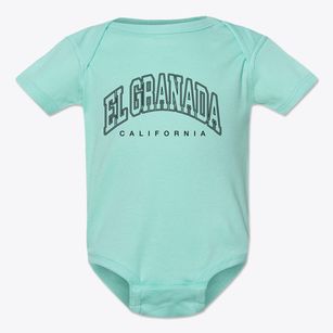 El Granada California Inline Baby Onesie