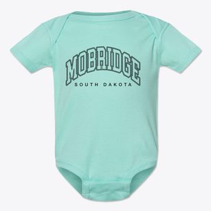 Mobridge South Dakota Inline Baby Onesie