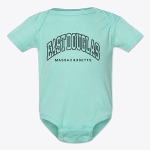 East Douglas Massachusetts Inline Baby Onesie