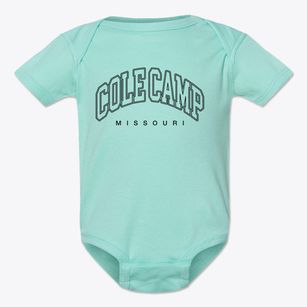 Cole Camp Missouri Inline Baby Onesie
