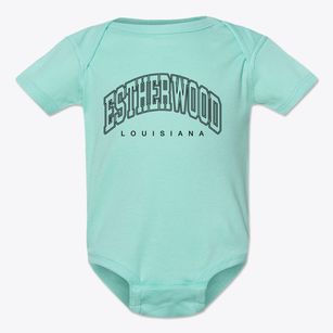 Estherwood Louisiana Inline Baby Onesie