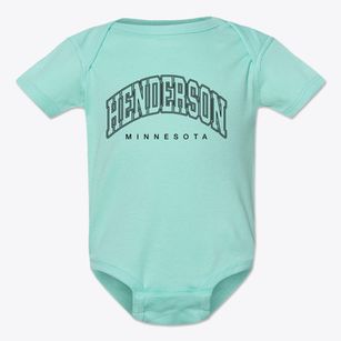 Henderson Minnesota Inline Baby Onesie