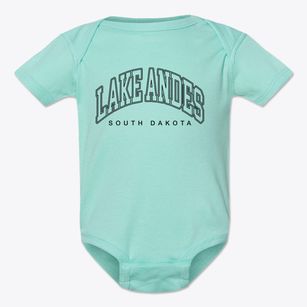 Lake Andes South Dakota Inline Baby Onesie