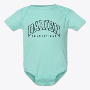 Darien Connecticut Inline Baby Onesie