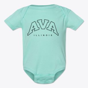 Ava Illinois Inline Baby Onesie