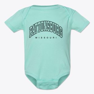 Pattonsburg Missouri Inline Baby Onesie