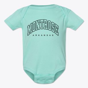 Montrose Arkansas Inline Baby Onesie