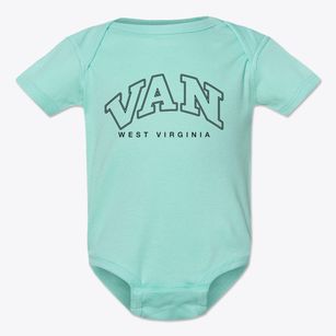Van West Virginia Inline Baby Onesie