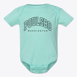 Poulsbo Washington Inline Baby Onesie