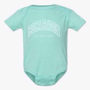 Boca Raton Florida Inline Baby Onesie