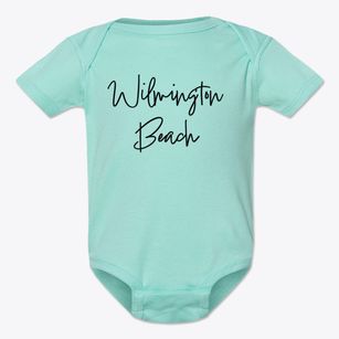 Wilmington Beach North Carolina Freestyle Baby Onesie