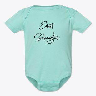 East Schuyler New York Freestyle Baby Onesie