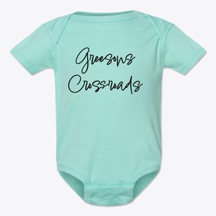 Greesons Crossroads North Carolina Freestyle Baby Onesie