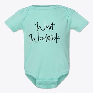 West Woodstock New York Freestyle Baby Onesie