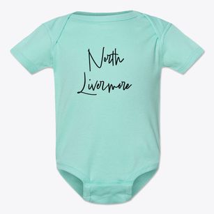 North Livermore Maine Freestyle Baby Onesie