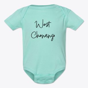 West Chenango New York Freestyle Baby Onesie