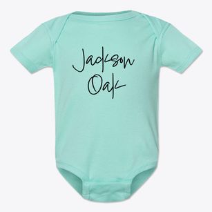 Jackson Oak Alabama Freestyle Baby Onesie