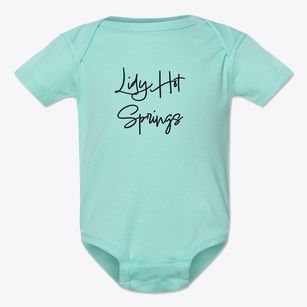Lidy Hot Springs Idaho Freestyle Baby Onesie