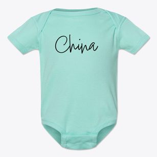 China New York Freestyle Baby Onesie