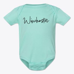 Winchester New Hampshire Freestyle Baby Onesie