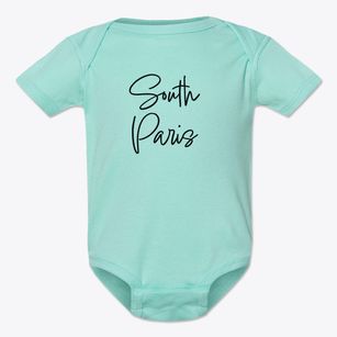 South Paris Maine Freestyle Baby Onesie