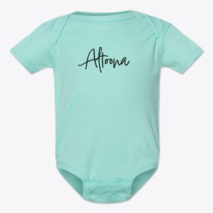 Altoona Alabama Freestyle Baby Onesie