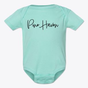 Pine Haven Wyoming Freestyle Baby Onesie