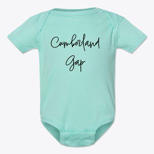 Cumberland Gap Tennessee Freestyle Baby Onesie