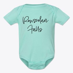 Rensselaer Falls New York Freestyle Baby Onesie