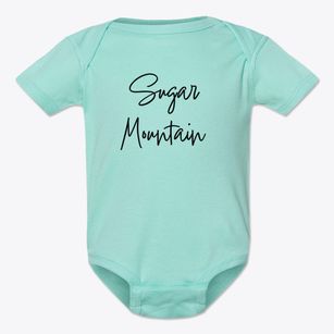 Sugar Mountain North Carolina Freestyle Baby Onesie
