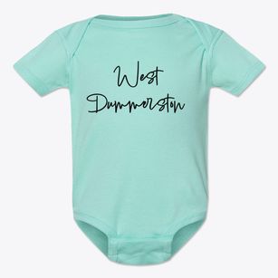 West Dummerston Vermont Freestyle Baby Onesie