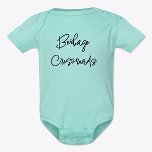 Burbage Crossroads North Carolina Freestyle Baby Onesie