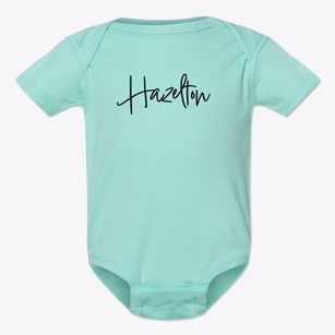 Hazelton New Jersey Freestyle Baby Onesie