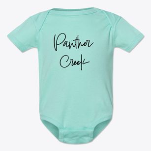 Panther Creek North Carolina Freestyle Baby Onesie