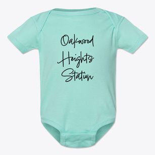 Oakwood Heights Station New York Freestyle Baby Onesie