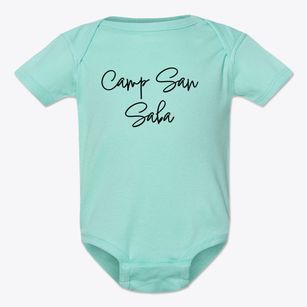 Camp San Saba Texas Freestyle Baby Onesie