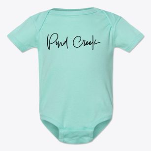 Pond Creek West Virginia Freestyle Baby Onesie