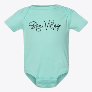 Sky Village North Carolina Freestyle Baby Onesie