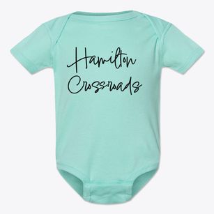 Hamilton Crossroads North Carolina Freestyle Baby Onesie